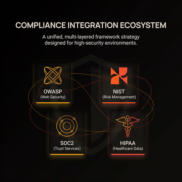 Compliance framework diagram
